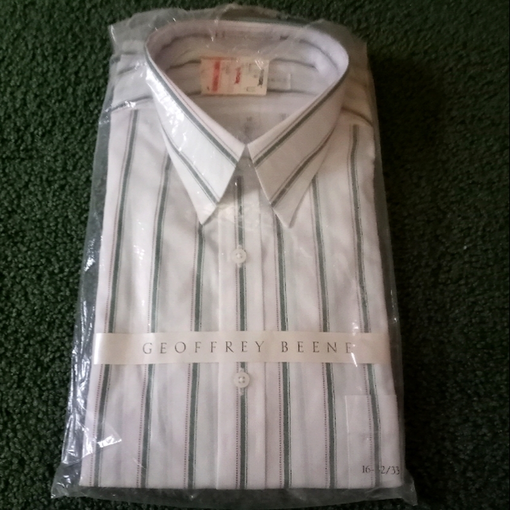 Geoffrey Beene Button Down Collar Shirt